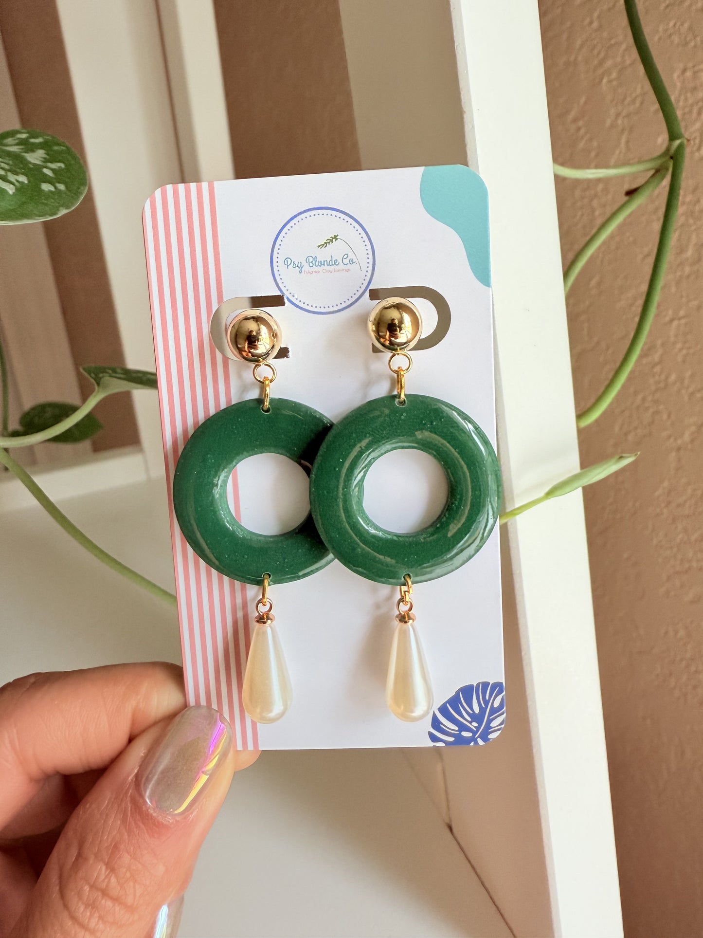 Green Pebble Drops