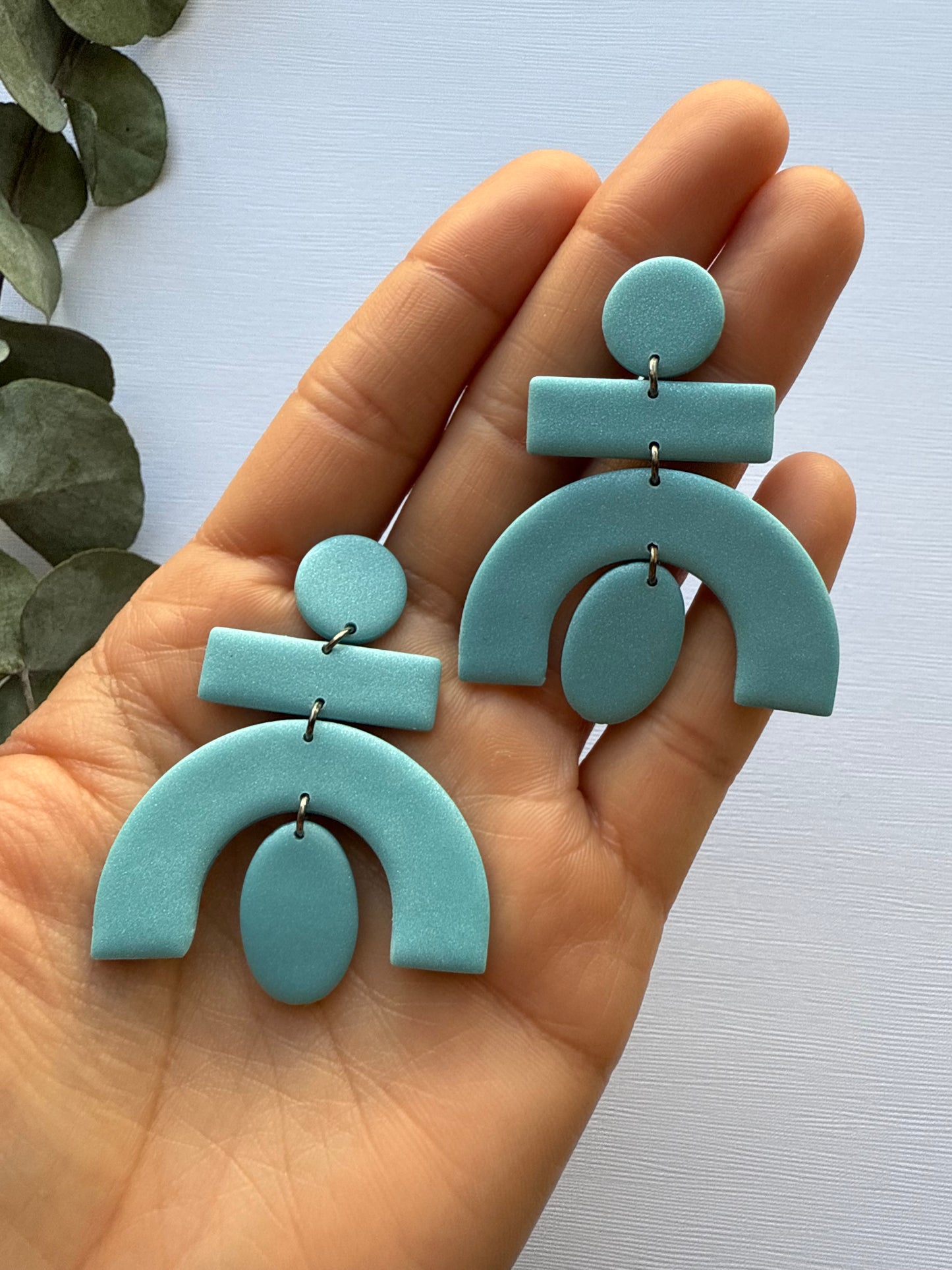 Geometric Clay Drops