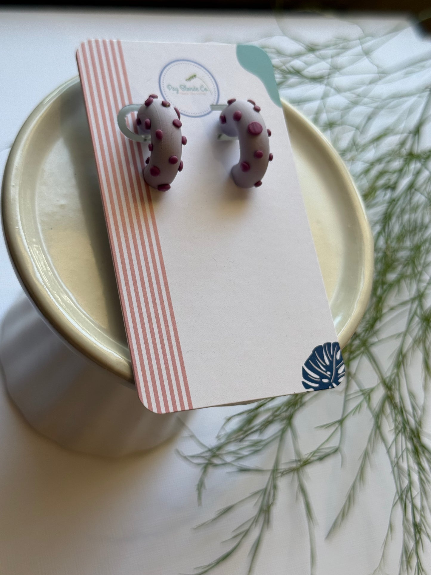 Whimsical Half Hoops