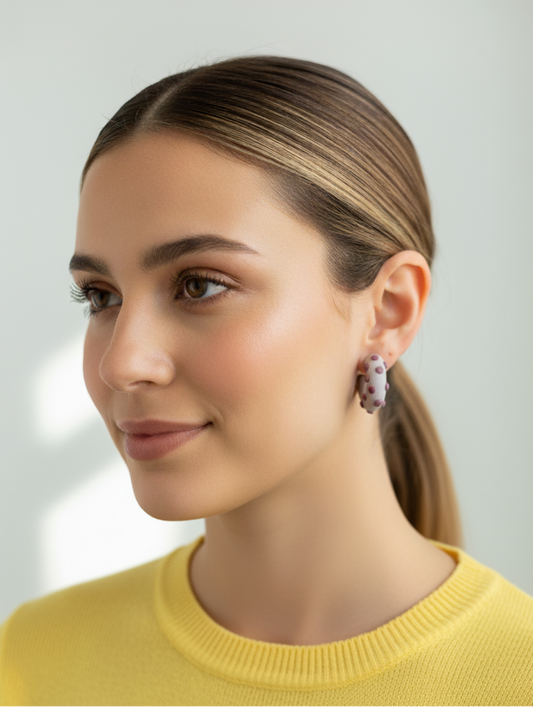 Whimsical Half Hoops