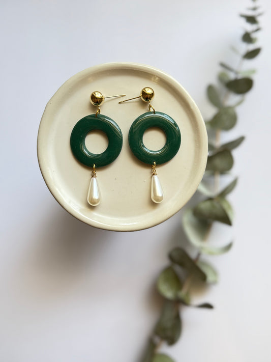 Green Pebble Drops